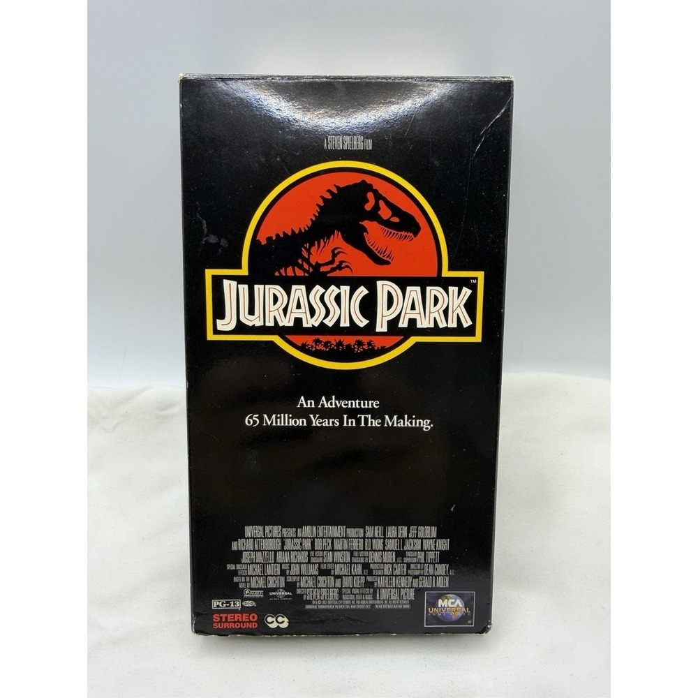 Jurassic Park by Steven Spielberg (VHS, 1993)